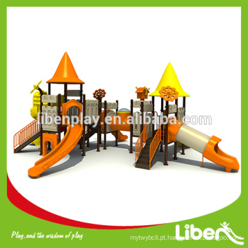 Hot Imported Design Especial Impressionante Luxo Plástico Outdoor Playground Equipamento